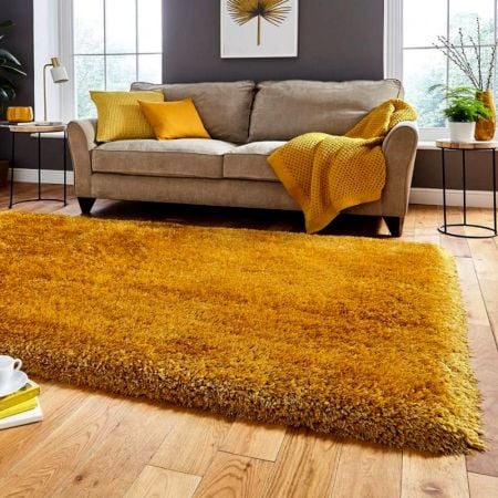 Plush Textured Bedroom Rug